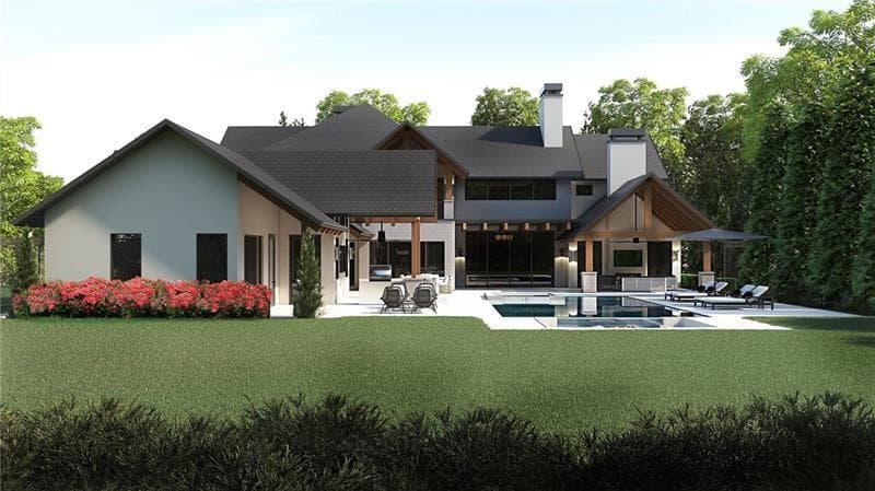 5 bedroom, 7 bathroom, 6,914 sq ft single family residence for sale at 250 Mayfield Road, Alpharetta, GA 30009 — photo 2