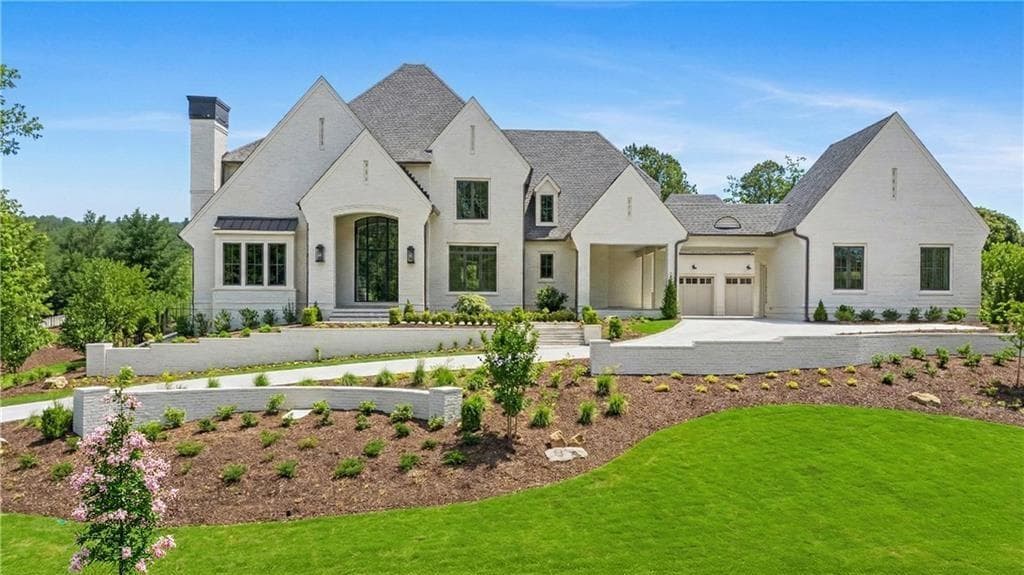 6 bedroom, 8 bathroom, 9,286 sq ft single family residence for sale at 10210 Cedar Ridge Drive, Milton, GA 30004