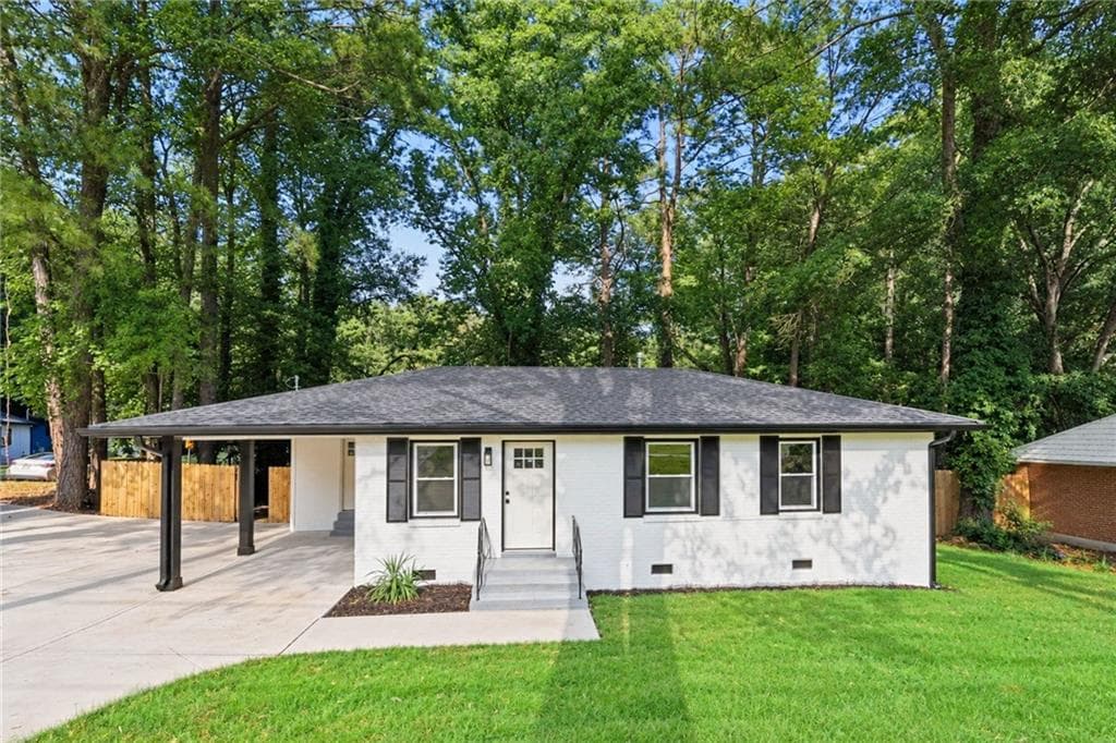 3 bedroom, 2 bathroom, 1,080 sq ft single family residence for sale at 3877 Stone Road, Atlanta, GA 30331 — photo 1 of 23