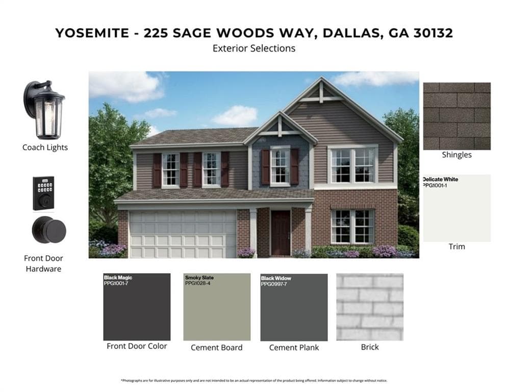 3 bedroom, 3 bathroom, 2,256 sq ft single family residence for sale at 225 Sage Woods Way, Dallas, GA 30132 — photo 2