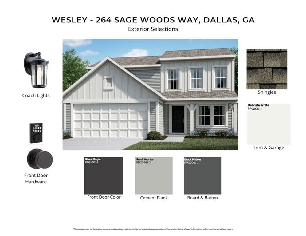 3 bedroom, 3 bathroom, 1,842 sq ft single family residence for sale at 264 Sage Woods Way, Dallas, GA 30132 — photo 3