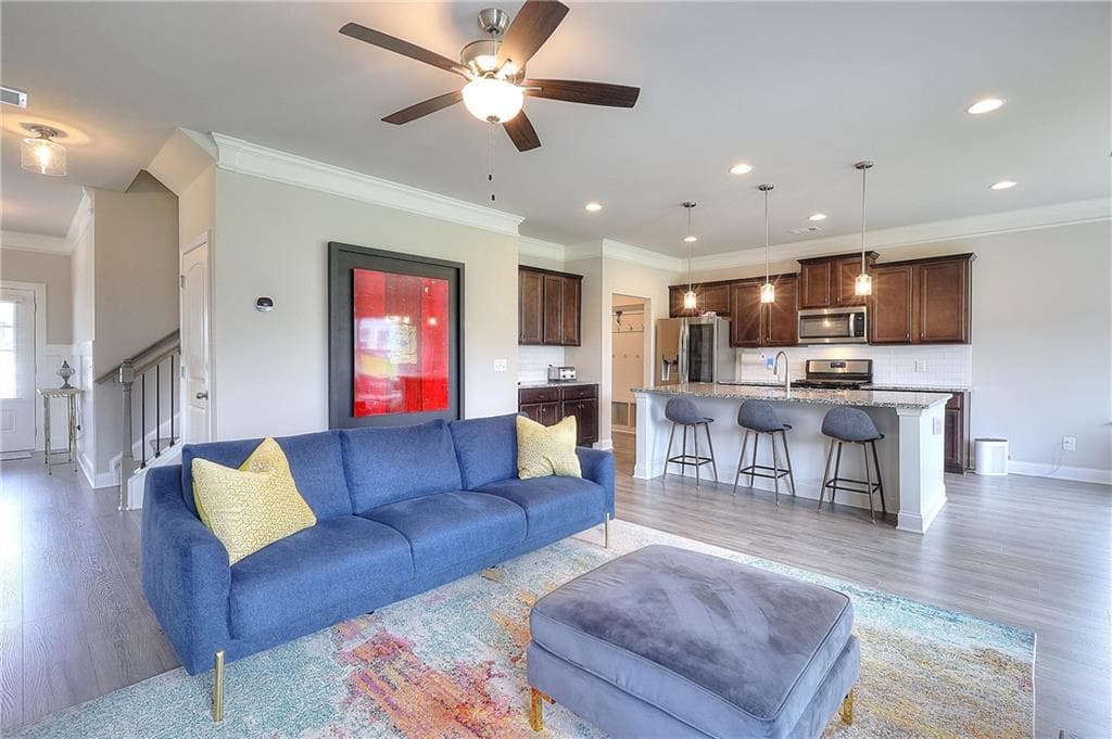 4 bedroom, 4 bathroom, 2,688 sq ft single family residence for sale at 1319 Kim Manor Way, Lawrenceville, GA 30043