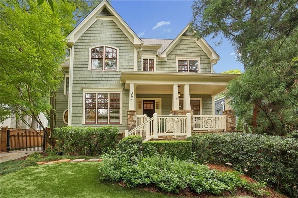 5 bedroom, 5 bathroom, 4,912 sq ft single family residence for sale at 367 N Garden Lane, Atlanta, GA 30309 — photo 1 of 61