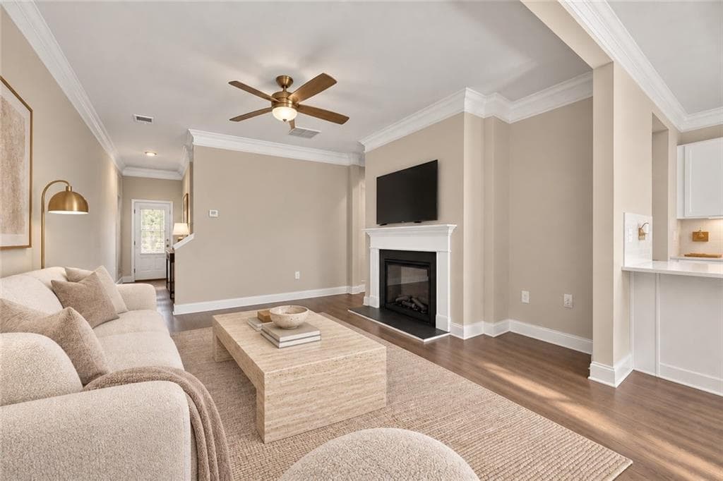 4 bedroom, 4 bathroom, 2,580 sq ft townhouse for sale at 1508 Burberry Alley, Marietta, GA 30008 — photo 7