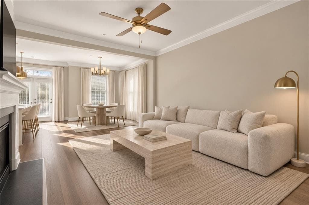 4 bedroom, 4 bathroom, 2,580 sq ft townhouse for sale at 1508 Burberry Alley, Marietta, GA 30008 — photo 9