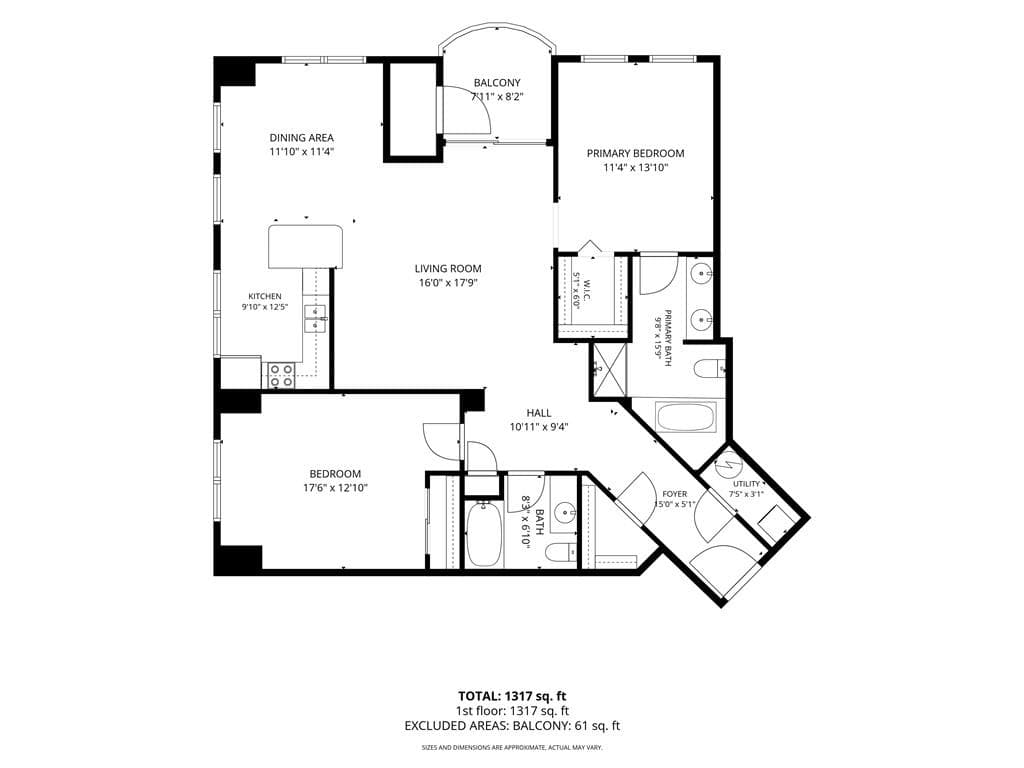 2 bedroom, 2 bathroom, 1,491 sq ft condominium for sale at 325 E Paces Ferry Road 1105, Atlanta, GA 30305 — photo 4