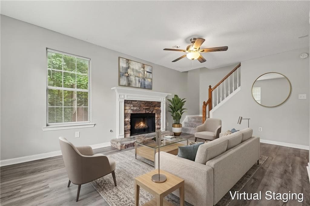 3 bedroom, 3 bathroom, 2,054 sq ft single family residence for sale at 3618 Janna Lane, Marietta, GA 30008 — photo 3