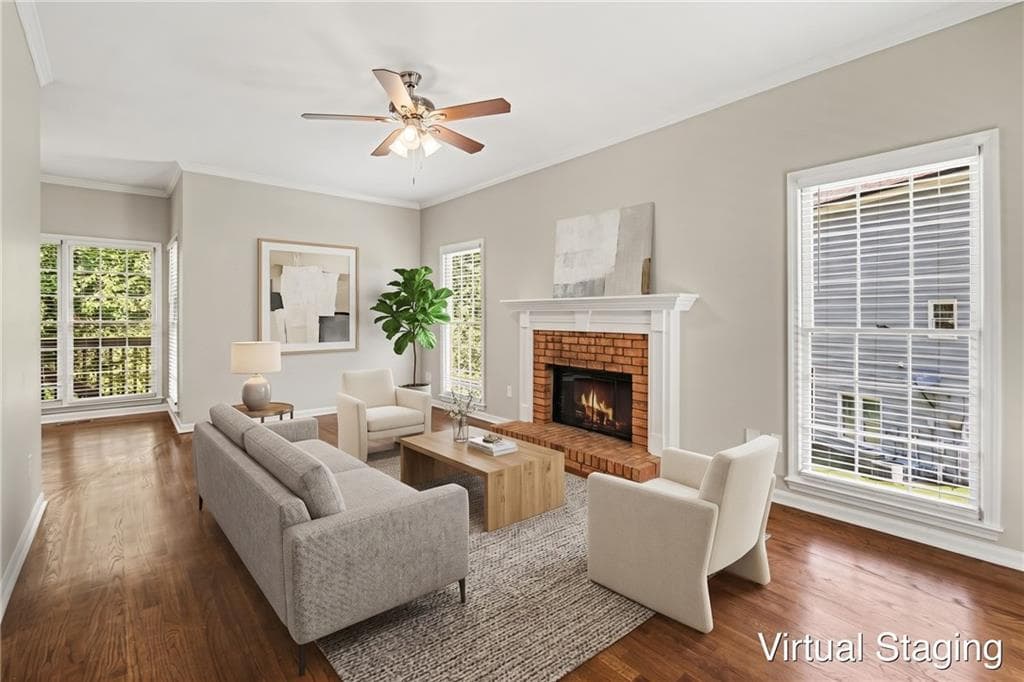 3 bedroom, 3 bathroom, 2,109 sq ft single family residence for sale at 4025 Bent Willow Lane, Woodstock, GA 30189 — photo 3