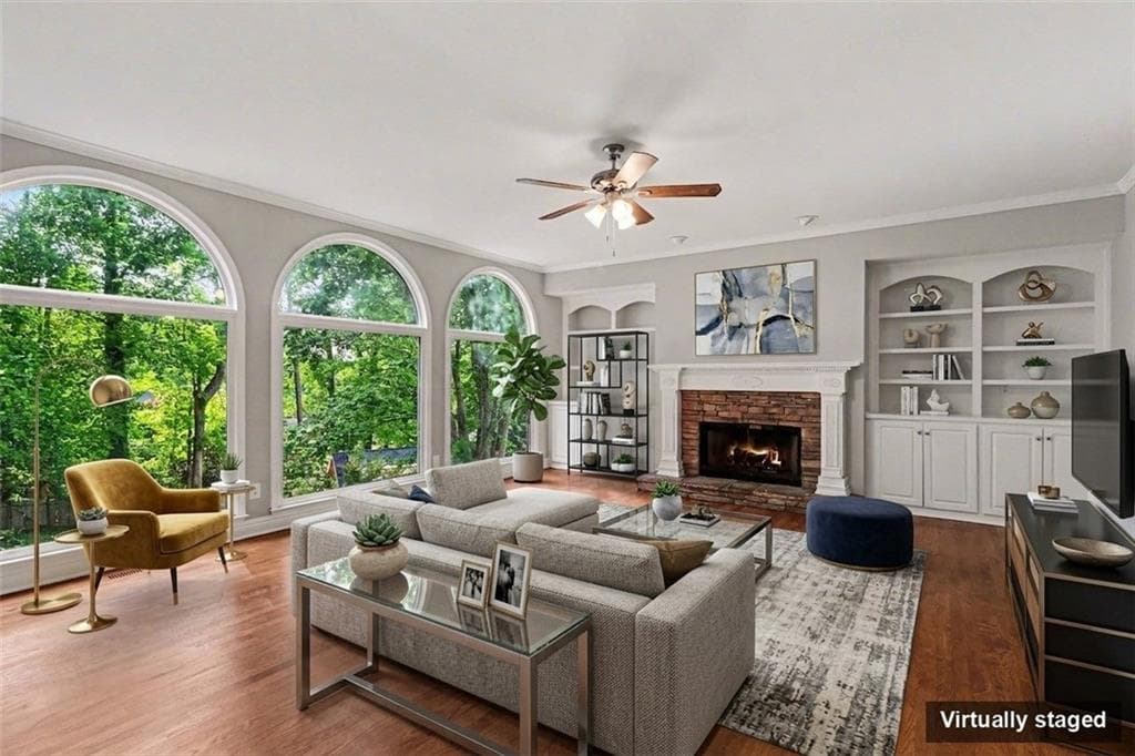 4 bedroom, 5 bathroom, 3,246 sq ft single family residence for sale at 1253 Hadaway Garden Drive, Kennesaw, GA 30152 — photo 4