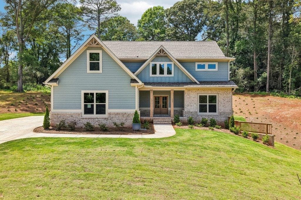 4 bedroom, 4 bathroom, 3,493 sq ft single family residence for sale at 158 Races Road, Hoschton, GA 30548