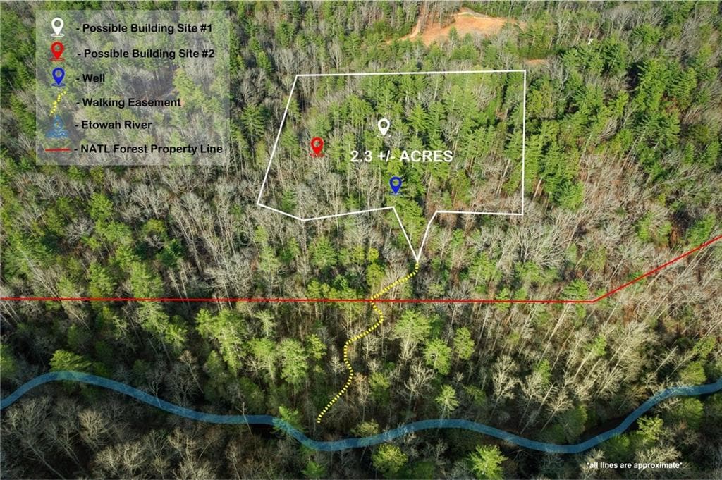home for sale at 0 Black Falls Road, Dahlonega, GA