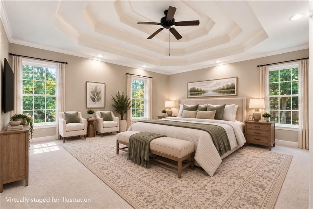 6 bedroom, 4 bathroom, 3,244 sq ft single family residence for sale at 4990 Sawgrass Place, Acworth, GA 30102 — photo 6