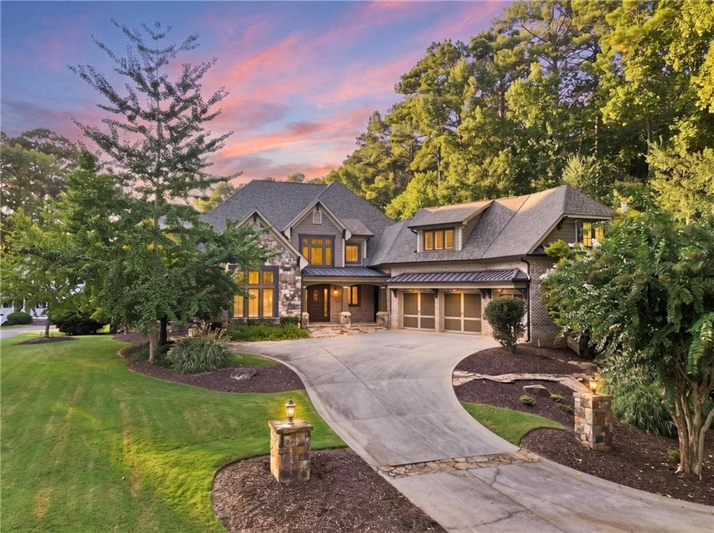 5 bedroom, 6 bathroom, 10,010 sq ft single family residence for sale at 515 Bentwood Drive, Woodstock, GA 30189