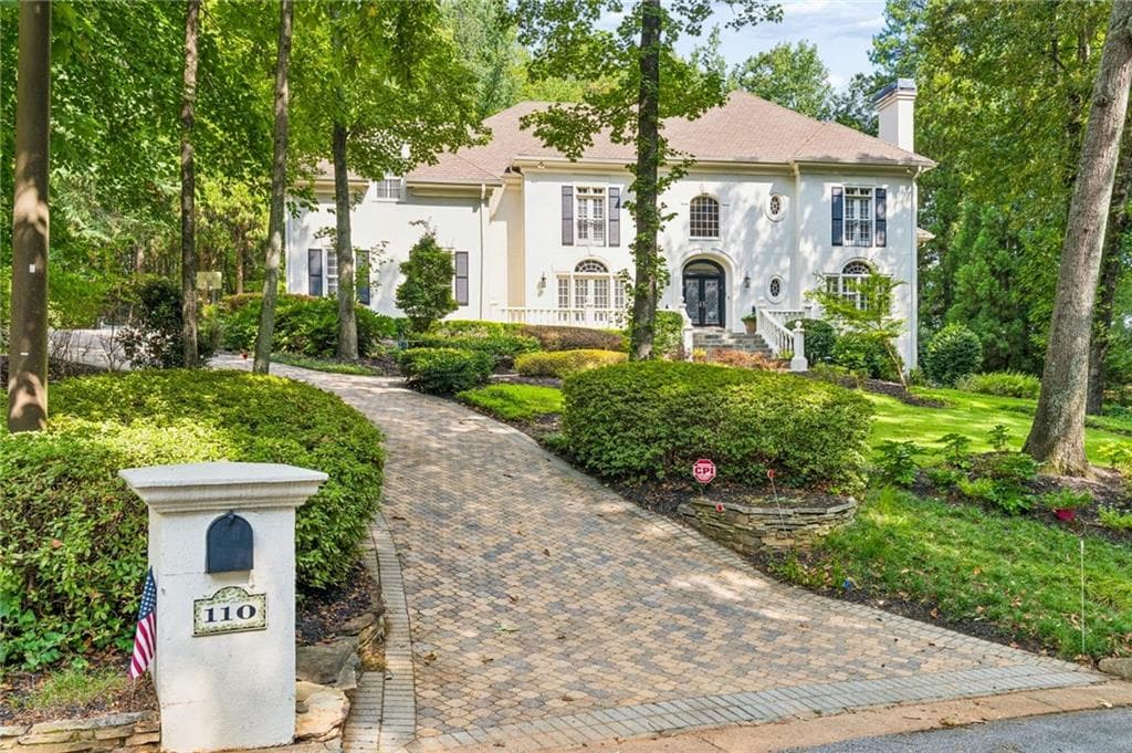 7 bedroom, 9 bathroom, 10,000 sq ft single family residence for sale at 110 Parc Du Chateau, Sandy Springs, GA 30327