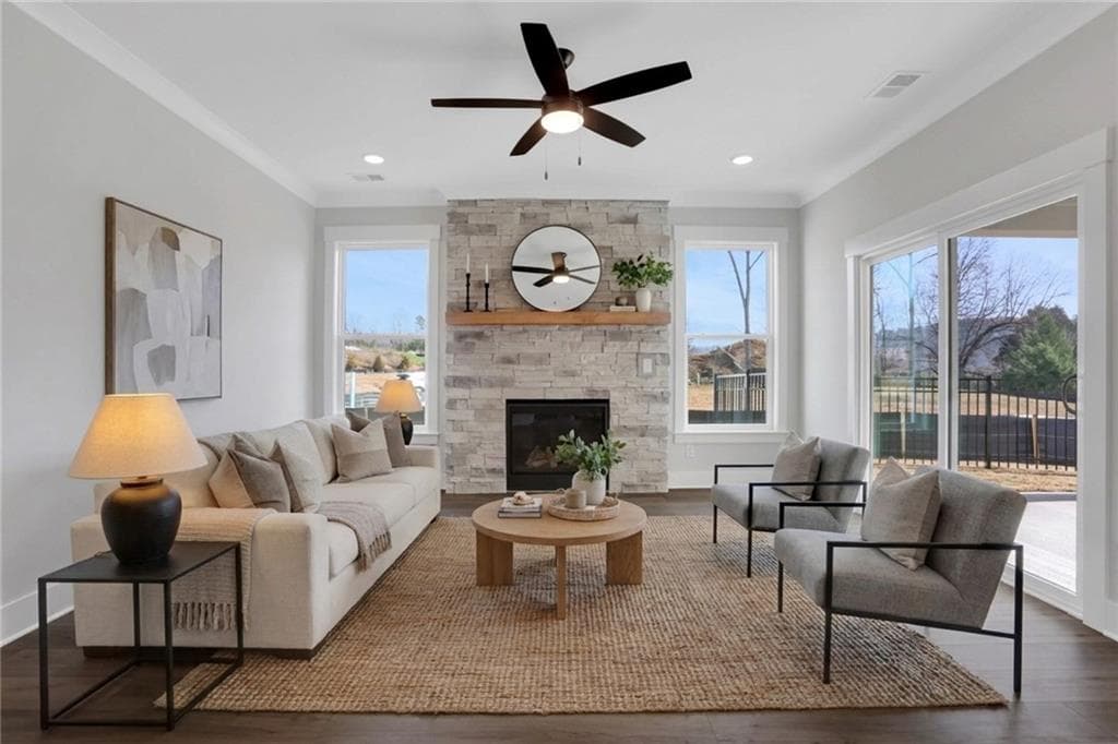 4 bedroom, 4 bathroom, 2,531 sq ft single family residence for sale at 162 Marble Tree Way, Ball Ground, GA 30107 — photo 9