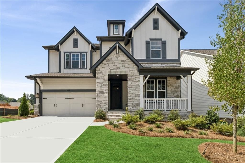 4 bedroom, 4 bathroom, 2,994 sq ft single family residence for sale at 251 Wild Ginger Bend, Woodstock, GA 30188