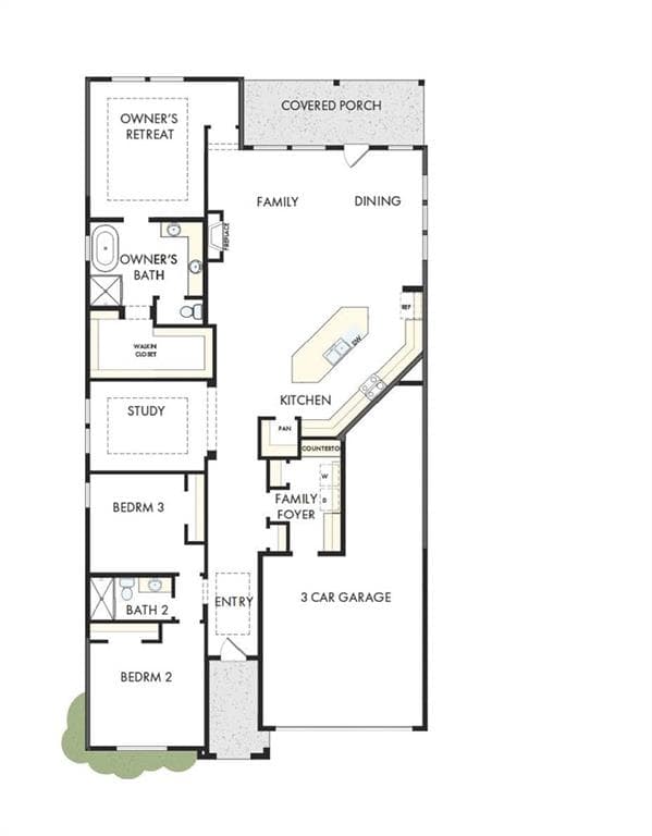 3 bedroom, 2 bathroom, 2,287 sq ft single family residence for sale at 263 Strawberry Lane, Woodstock, GA 30189 — photo 4