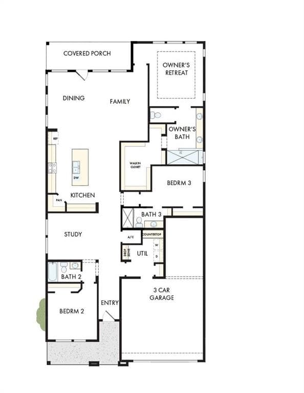 3 bedroom, 3 bathroom, 2,289 sq ft single family residence for sale at 1335 Autumn Lake Drive, Gainesville, GA 30504 — photo 4