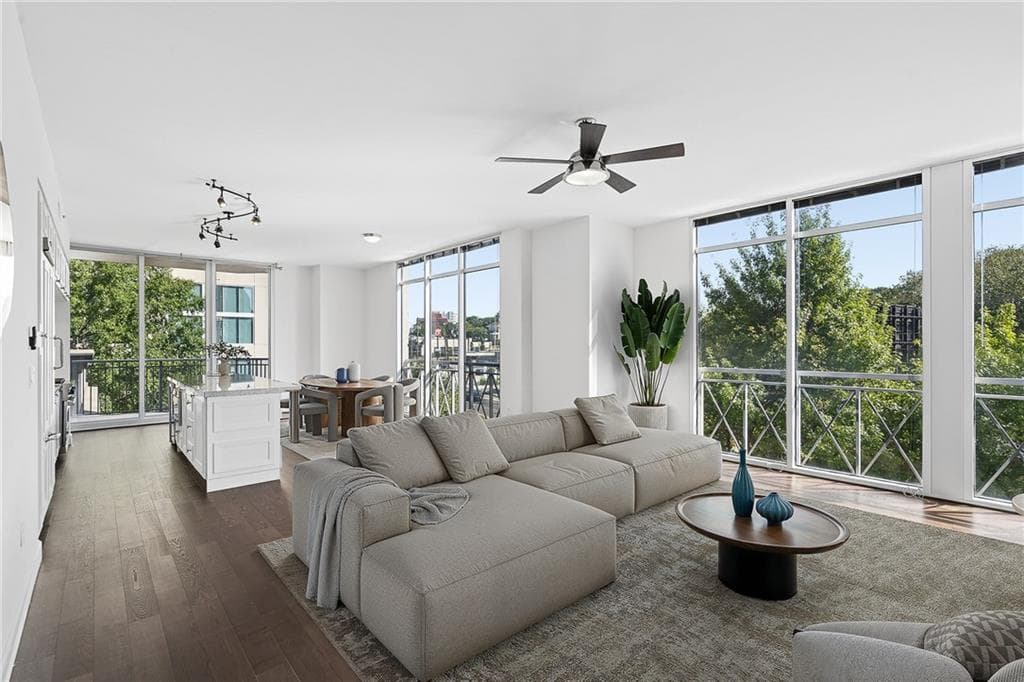 3 bedroom, 3 bathroom, 1,691 sq ft condominium for rent at 1820 Peachtree Street 307, Atlanta, GA 30309 for $4,500 a month — photo 3