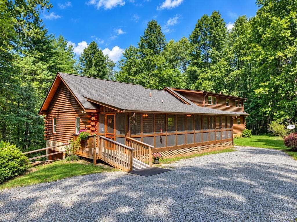 4 bedroom, 4 bathroom, 4,952 sq ft single family residence for sale at 7233 Shakerag Road, Ellijay, GA 30540 — photo 6
