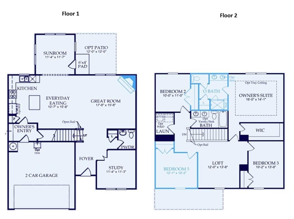 4 bedroom, 3 bathroom, 2,404 sq ft single family residence for sale at 1670 Branch Creek Dr- Lot 113, Cumming, GA 30040 — photo 2