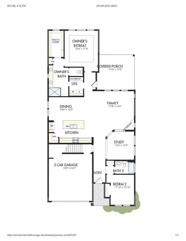 3 bedroom, 3 bathroom, 2,337 sq ft single family residence for sale at 1037 Pine Bark Lane, Canton, GA 30114 — photo 2