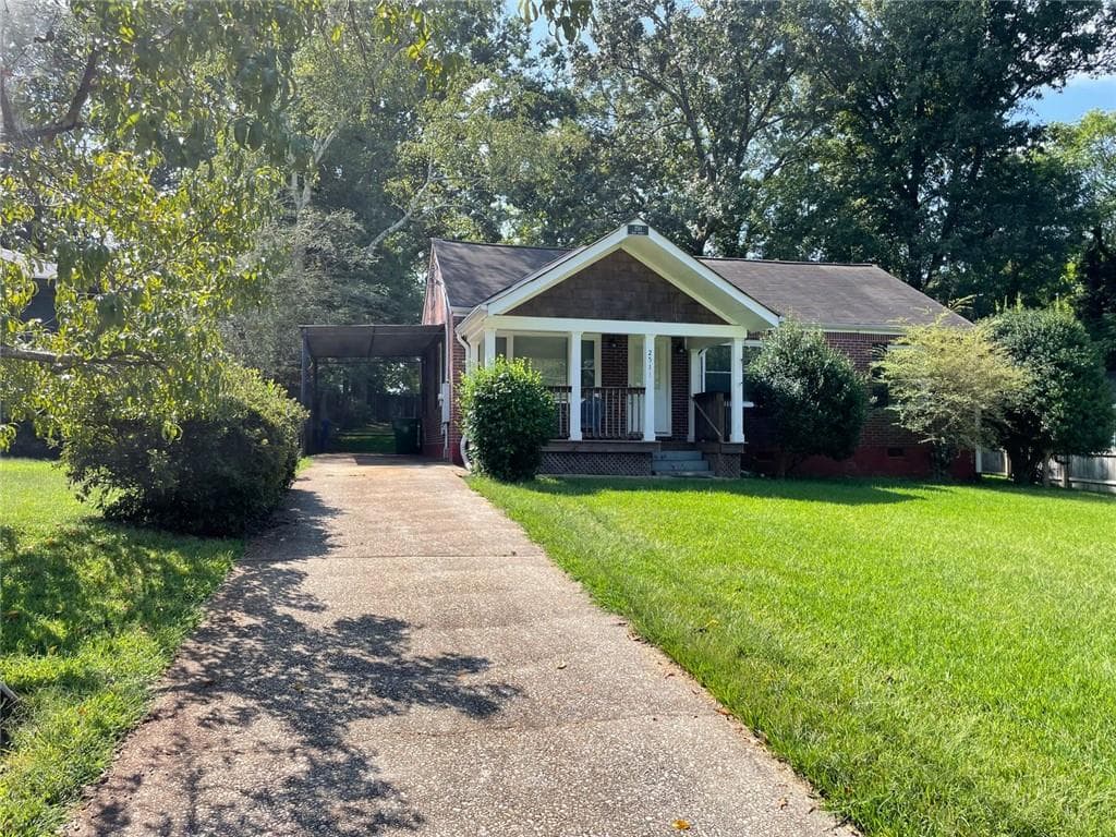 3 bedroom, 1 bathroom single family residence for rent at 2511 E Tupelo Street, Atlanta, GA 30317 for $1,700 a month — photo 1 of 16