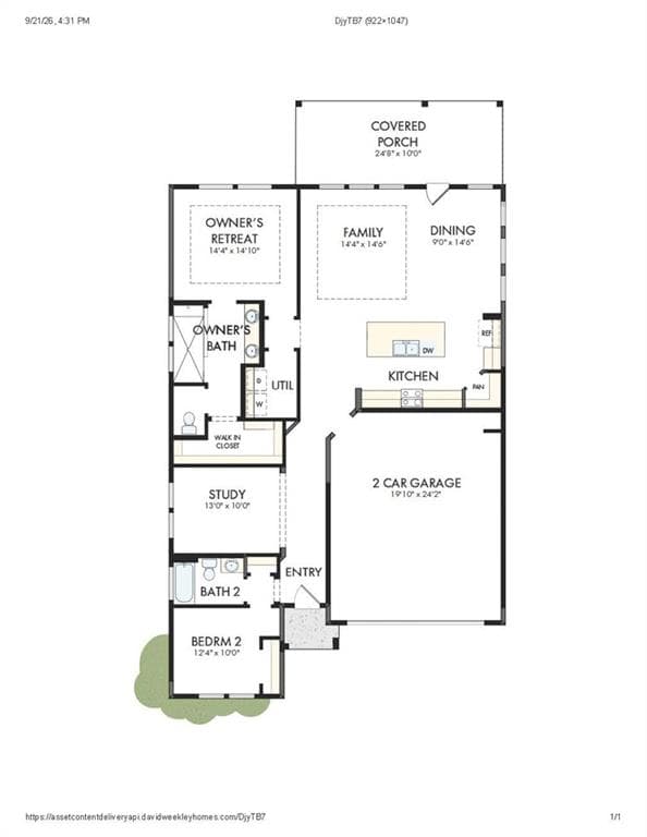 2 bedroom, 2 bathroom, 1,602 sq ft single family residence for sale at 289 Strawberry Lane, Woodstock, GA 30189 — photo 2