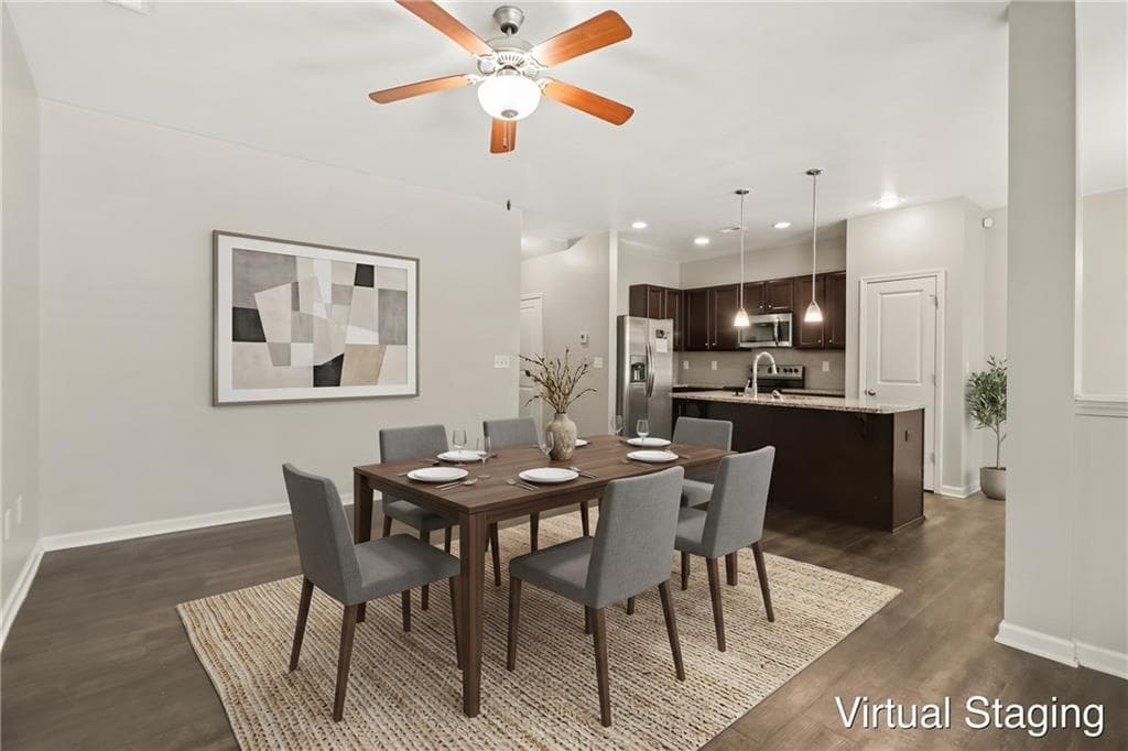 3 bedroom, 3 bathroom, 1,644 sq ft single family residence for sale at 165 Southwind Circle, Newnan, GA 30265 — photo 4