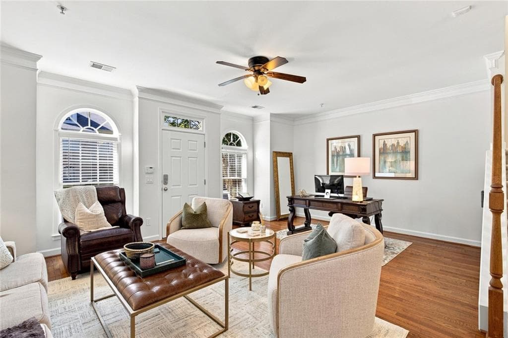 2 bedroom, 3 bathroom, 1,608 sq ft townhouse for sale at 1248 Harris Commons Place, Roswell, GA 30076 — photo 4