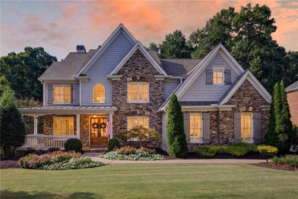 6 bedroom, 5 bathroom, 5,075 sq ft single family residence for sale at 3075 Corsair Curve, Cumming, GA 30040