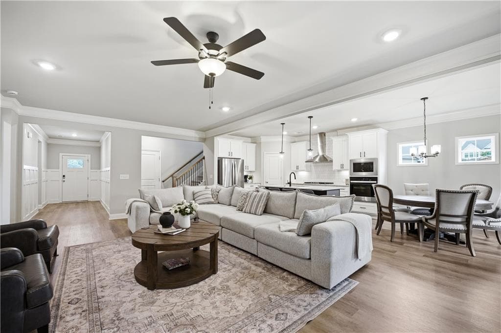 4 bedroom, 3 bathroom, 2,517 sq ft single family residence for sale at 155 Cherokee Rose Lane, Hoschton, GA 30548 — photo 7