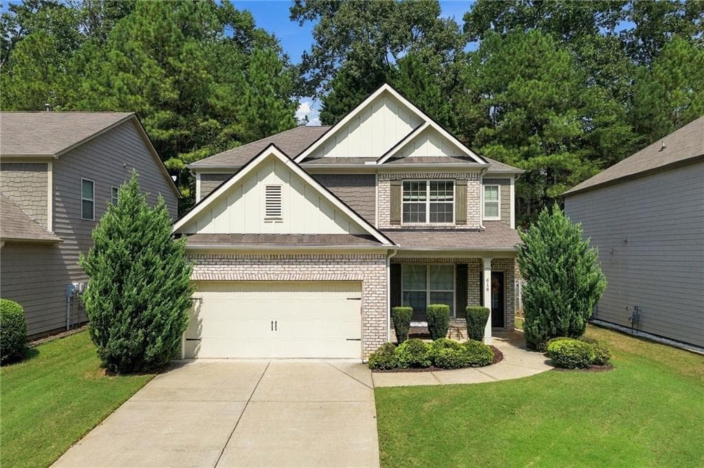 3 bedroom, 3 bathroom, 2,104 sq ft single family residence under contract at 618 Providence Walk Place, Canton, GA 30114