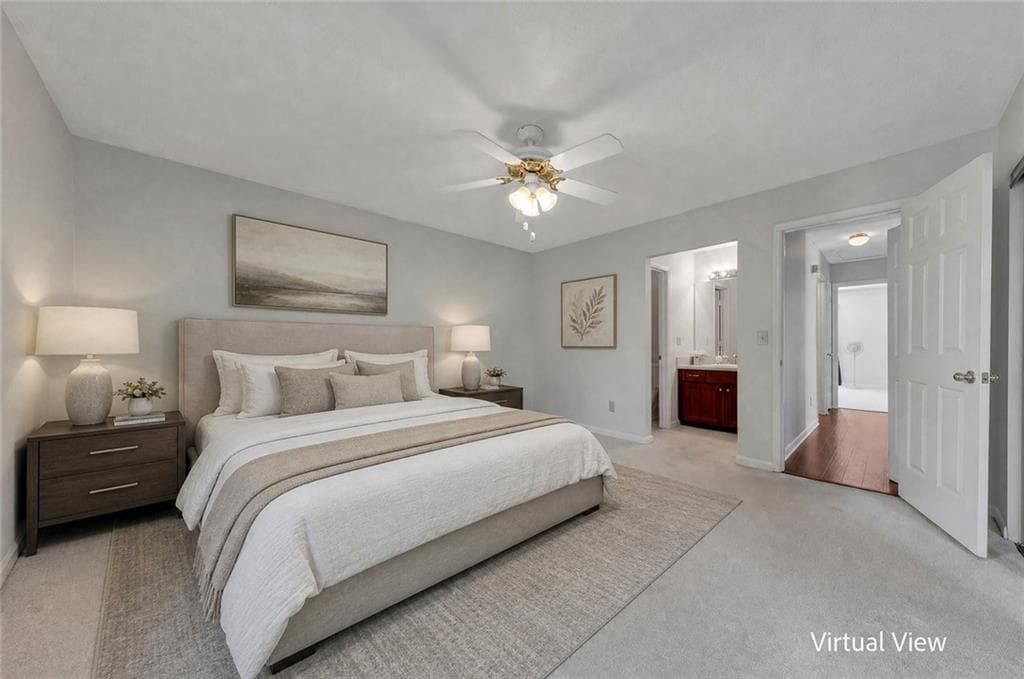 2 bedroom, 2 bathroom, 1,224 sq ft townhouse for sale at 5189 Village Green Way, Alpharetta, GA 30009 — photo 10