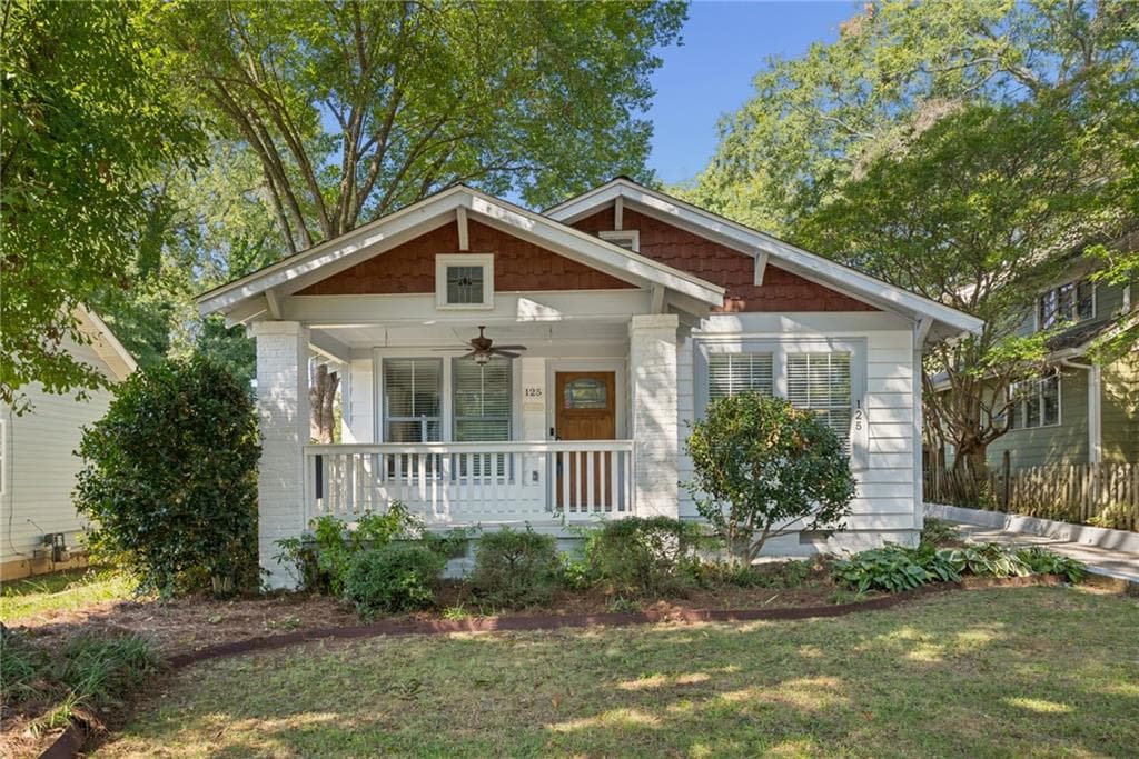 3 bedroom, 2 bathroom, 1,364 sq ft single family residence under contract at 125 Clifton Street, Atlanta, GA 30317
