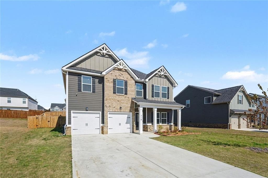 4 bedroom, 3 bathroom, 2,327 sq ft single family residence for sale at 318 W Sandy Creek Drive, Covington, GA 30014 — photo 2