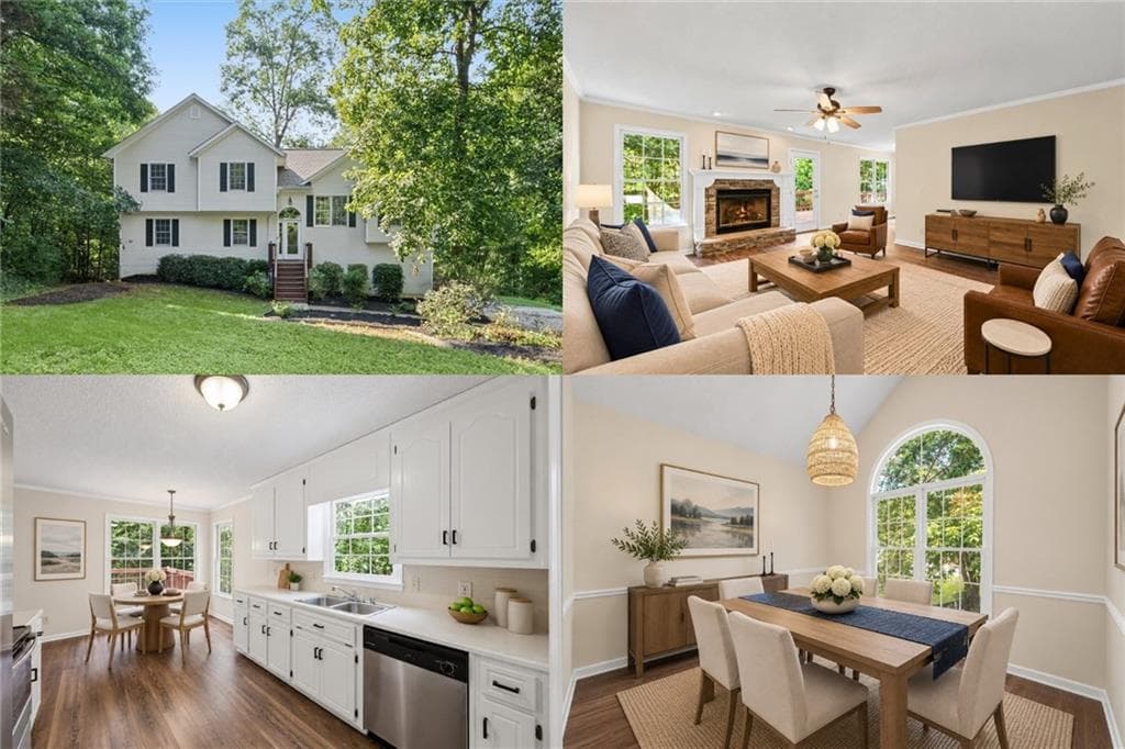 5 bedroom, 3 bathroom, 2,302 sq ft single family residence for sale at 320 Bouldercrest Way, Woodstock, GA 30188