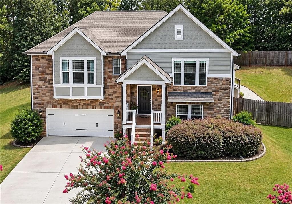 4 bedroom, 3 bathroom, 2,308 sq ft single family residence for sale at 4894 Clarkstone Drive, Flowery Branch, GA 30542