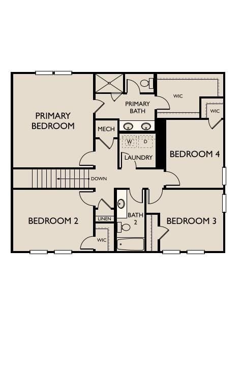 4 bedroom, 3 bathroom, 2,120 sq ft single family residence for sale at 803 Paxton Drive, Cartersville, GA 30120 — photo 3