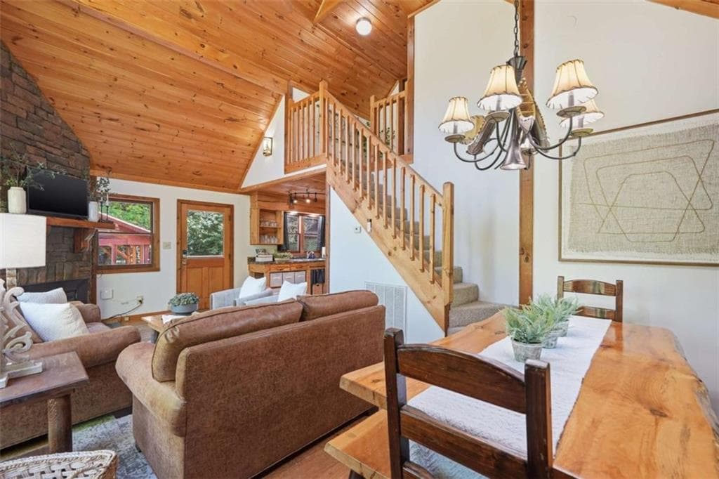 3 bedroom, 2 bathroom, 1,152 sq ft single family residence for sale at 145 Rocky Top Road, Blue Ridge, GA 30513 — photo 4