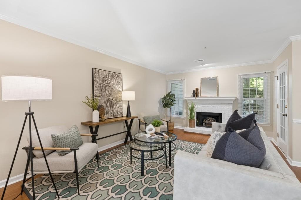 2 bedroom, 3 bathroom, 1,361 sq ft home for sale at 597 Saint James Walk, Marietta, GA