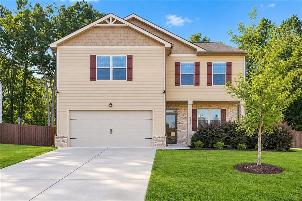 4 bedroom, 3 bathroom, 2,276 sq ft single family residence for sale at 9883 Byrne Drive, Jonesboro, GA 30236