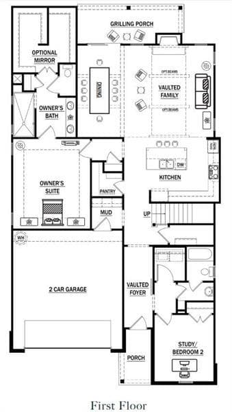 4 bedroom, 3 bathroom, 2,525 sq ft single family residence for sale at 3097 Tirian Place, Acworth, GA 30101 — photo 3