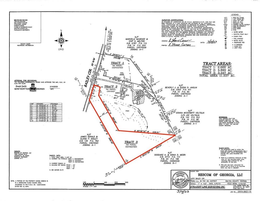 unimproved land for sale at 4051 Bailey Circle, Loganville, GA 30052 — photo 2