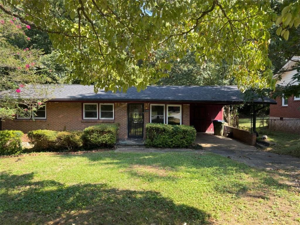 3 bedroom, 2 bathroom, 1,064 sq ft single family residence for sale at 1108 Indale Place, Atlanta, GA 30310