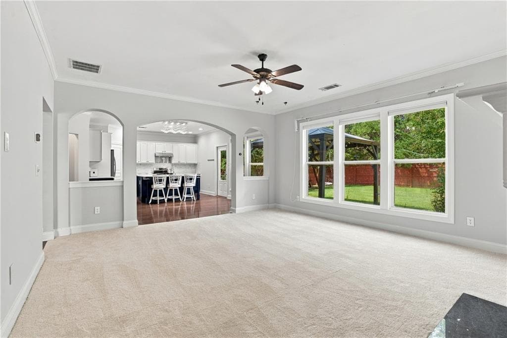 6 bedroom, 4 bathroom, 3,569 sq ft single family residence for sale at 5765 White Creek Run, Cumming, GA 30040 — photo 9