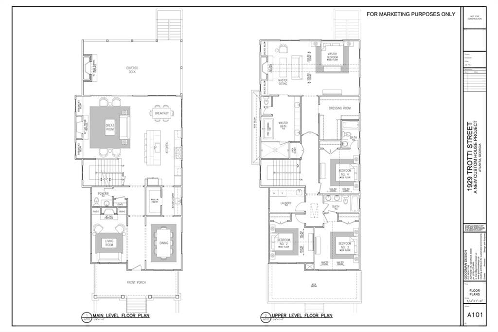 5 bedroom, 5 bathroom, 4,089 sq ft single family residence for sale at 1929 Trotti Street, Atlanta, GA 30317 — photo 3