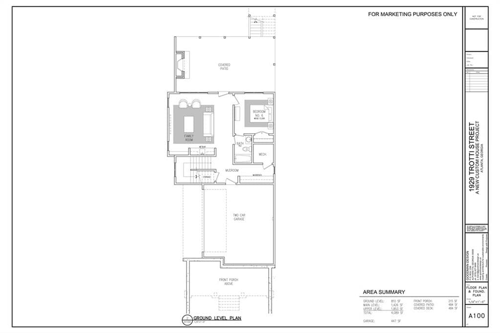 5 bedroom, 5 bathroom, 4,089 sq ft single family residence for sale at 1929 Trotti Street, Atlanta, GA 30317 — photo 4