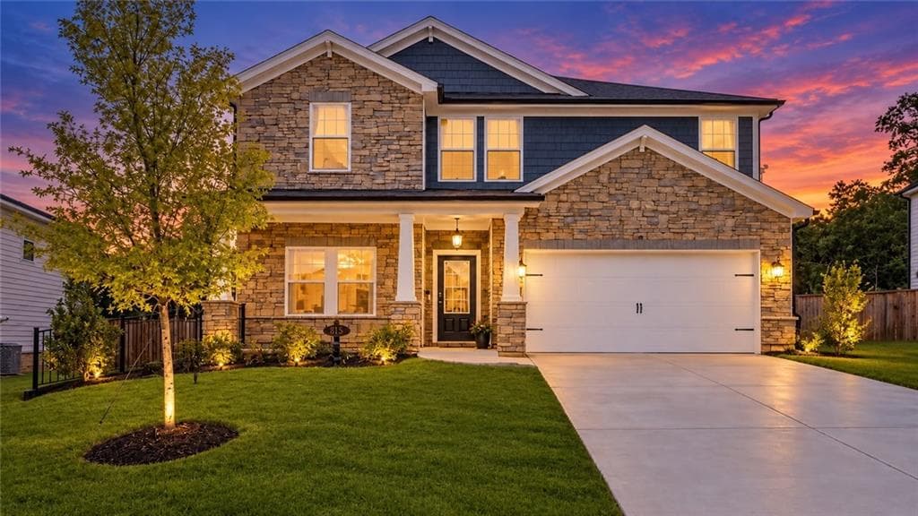 5 bedroom, 3 bathroom, 3,321 sq ft home for sale at 4311 Dean Grove Way, Loganville, GA