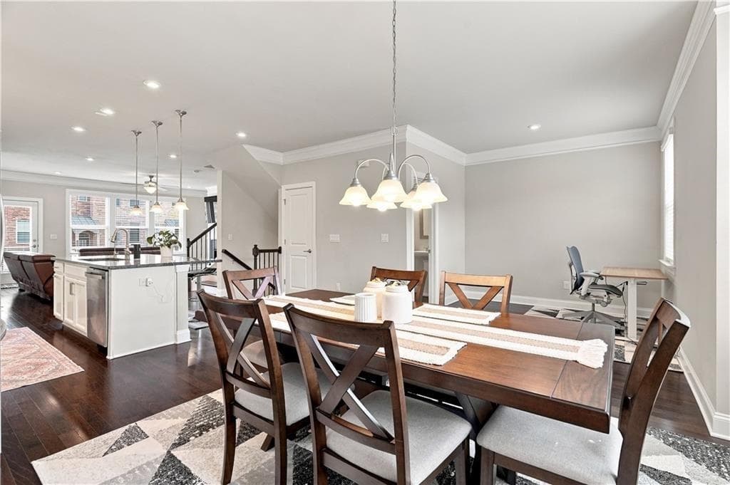 4 bedroom, 4 bathroom, 2,504 sq ft townhouse for sale at 5831 Terrace Bend Way, Peachtree Corners, GA 30092 — photo 10